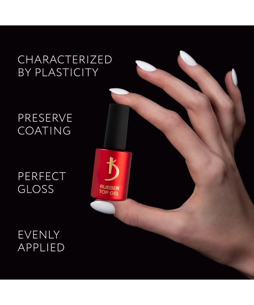 Rubber Top Gel Kodi, Gel Lack Kodi Professional - Nailshop Kaiserin