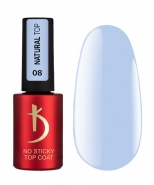 Natural Top 08,No Sticky Top coat 7 ml K Professional