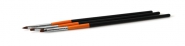 Nail brush Set 3 St Black/Orange